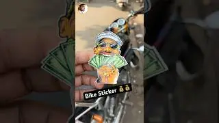 Bike Sticker&hellip;💰 #shorts #ytshorts #bikesticker #splendormodifiedbike