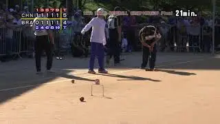 2018第12回世界ゲートボール選手権大会 決勝戦 上海市浦東新区高東鎮門球隊(中国)vsニッポンカントリークラブ(ブラジル)