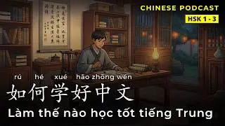 【HSK 1-3】如何学好中文 - L&agrave;m thế n&agrave;o để học tốt tiếng Trung | Chinese Podcast