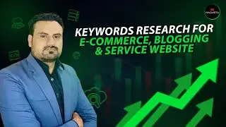 Difference between keywords research of Ecommerce, blogging and service website