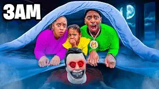 We Found Mr CREEPY EYES Hiding Under LONDYN BED&hellip;.