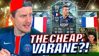 THE CHEAP VARANE?! 86 FLASHBACK KOSCIELNY PLAYER REVIEW! FIFA 21 Ultimate Team