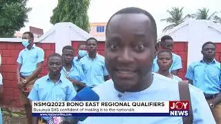 NSMQ 2023 Bono East regional qualifiers: Busunya SHS confident of making it to the nationals.