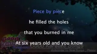 Piece By Piece - Anna Calvi ( Karaoke Lyrics )