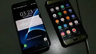 samsung s7 edge versi android 7 nughet dan android 8 oreo. upgrade aja