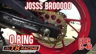 Nyesel Beli TK Racing O Ring di Cb150r  ? Suaranya dan Rasanya Gimana ya ? MotoVlog #01