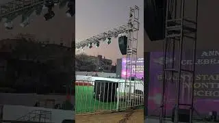 Truss Lighting sound  school annual day #celebration#sound#lighting#truss#viral#school#shorts