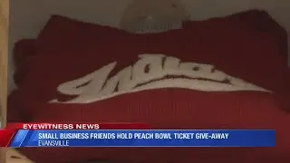 Evansville small business friends hold Peach Bowl ticket giveaway