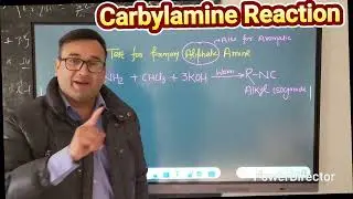 #Carbylamine reaction #isocyanide test test for Ethylamine #namaste reaction amine #chemistry 