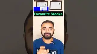 FII Favourite Stocks 2025 #shorts