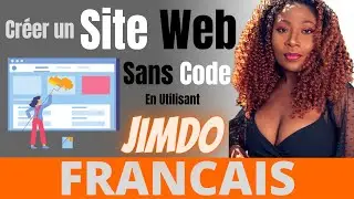 Cr&eacute;er Un Site Web Sans Code En Utilisant Jimdo #jimdo