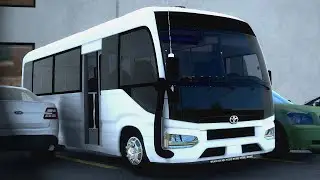 El nuevo TOYOTA COASTER 2022 MOD | ATS 1.43.x |  | Xteam507