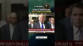 ⚠️ BREAKING NEWS: Manhattan Court Declares Donald Trump Guilty On All Charges #donaldtrump #usa