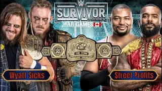 Wyatt Sicks Vs The Street Profits (WWE Tag Team Championship) | Survivor Series - WWE 2K25