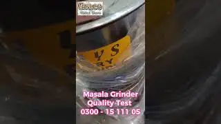 Masala Grinder Spice Grinder GRACE HOTEL WARE GUJRANWALA