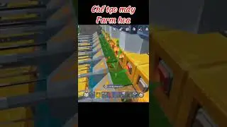 M&aacute;y farm hoa mini world #miniworld #rackakito #miniworldvatoi #miniworldvn #miniworldfarm