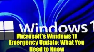 Windows  11 Emergency Update Saga - Shutdown Bug  And Emergency Fix  Explained