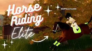 Playing Horse Riding ELITE For the First Time! - Peachelly