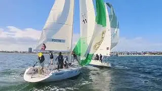 Ficker Cup 2025 - downwind leg