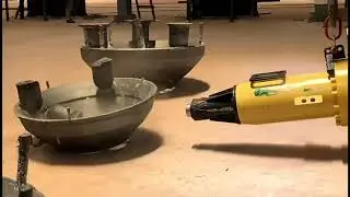 Pneumatic degating hammers
