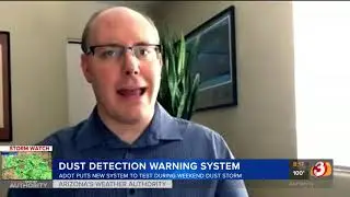 Dust storms Sunday and Monday put ADOT's new dust detection system to the test