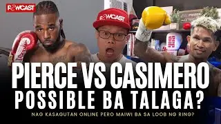 Casimero vs Pierce Nag banatan sa Social Media, Pero Pwede ba talaga?