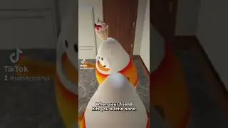 When your strong friend hits you #candycorn #roblox #funny