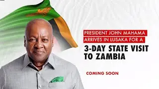 President John Mahama arrives in Lusaka for a 3-day State Visit to Zambia || 4th February 2026
