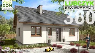 Dom jednorodzinny parterowy Lubczyk – spacer wokół domu I ArchDOM Projekty Domów