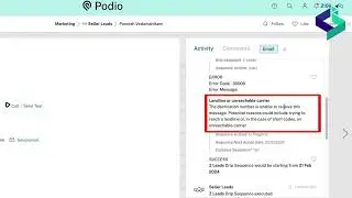 Podio Twilio SMS Error Handling | Notify Podio on Twilio 300** Errors | Code Discoveries