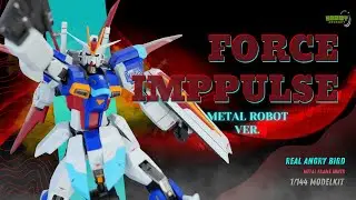[Review] Real Angry Bird 1/144 Force Impulse Gundam Metal Robot ver. model kit