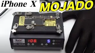 iPhone X мокрый полный процесс