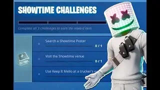 Fortnite all showtime challenges guide