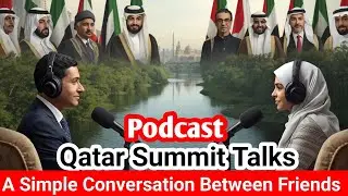 Qatar Summit Talks: A Simple Conversation Between Friends | Learn English with subtitles | Podcast 