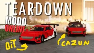 Em UM já dá problema imagina em DOIS no Teardown mod Multiplayer Online