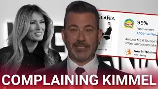 Jimmy Kimmel whines about Melania movie as he concedes its box office success