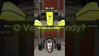 INDYCAR &Eacute; MAIS F&Aacute;CIL QUE F&Oacute;RMULA VEE? A BATALHA! 🏎️🆚🐌