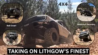 Chaos In Lithgow (Broken Cars, Recoveries, Moonrock) 4x4