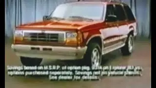 FORD EXPLORER UN46, American TV Ad,1994.