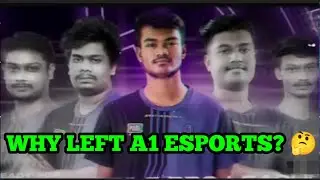 Why did @Dante @6NiN3 @Shoikot and @Rxjax left A1 ESPORTS ? | Why leave A1 ESPORTS All members |