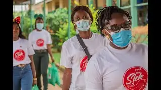 Team Finally Arrived At kwame Sam Village - FEED THE SICK FOUNDATION