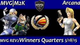 MVG Revelations 2: COG MVG M2K (Fox,Shiek) vs Arcana (ZSS) Winner's Quarters