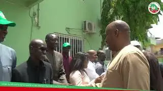 Visite du Ministre de la Sant&eacute; et de l'Action Sociale &agrave; la SEN-PNA
