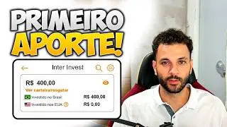 Comecei a Investir: Meu Primeiro Aporte em A&ccedil;&otilde;es, FIIs e CDI!