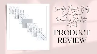 REVIEW of Luvable Friends Unisex Baby Cotton Flannel Receiving Blankets, 7 Pack
