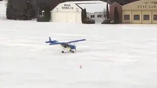 STOL CH 750 on wheel-skis at Oshkosh