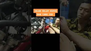 Cara TES Relay kipas   yamaha vixion atau mx king