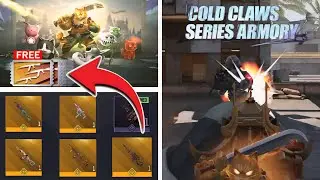 Claim Free Series Points to get Legendary skins Cold Claw Series