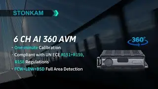 STONKAM 360 Surround View Panoramic Image System Compliants with UN ECE R151+R159, 158 regulations