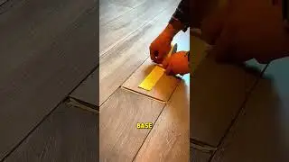 Flawless Flooring Hack You Need to See 🔨 #diy #qualityflooring #flooring #hack